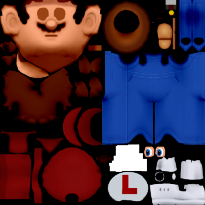 mario skin Roblox decal