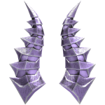 Lavender Spine Horns