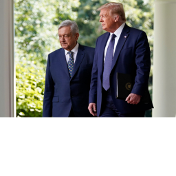president of mexico meets president of USA-2018