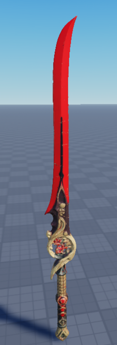 Red Anime Crimson Sword preview 1
