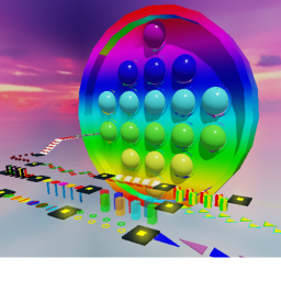Easy Fun Obby! Rainbow Pop It Parkour Obby!