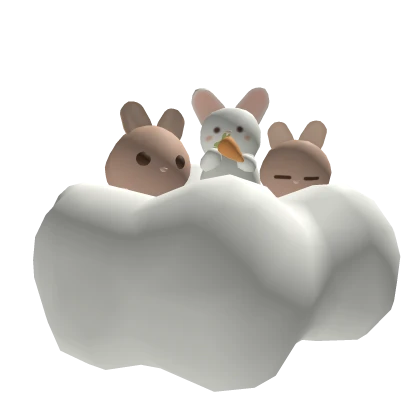 ୨୧﹒Cute Cloud Bunnies Roblox item thumbnail