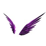 Abyssal Wings: Lavender Interstellar Wings