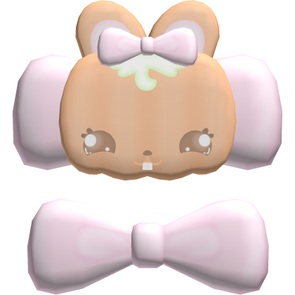 Yummy Bunny Frosted Pumpkin Halloween Clips