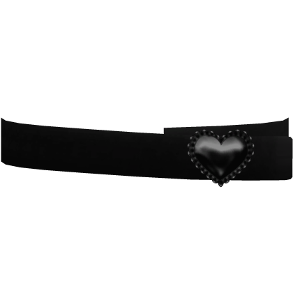 gothic simple heart locket pendant choker 3.0
