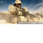 (*USMC*) United States Marine Corps