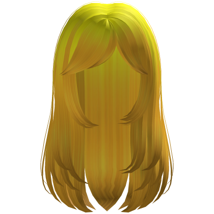 Wispy Wavy Casual Hair (Gold) Roblox item