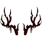 Red Eternium Antlers
