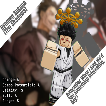 Sukuna Megumi Roblox decal