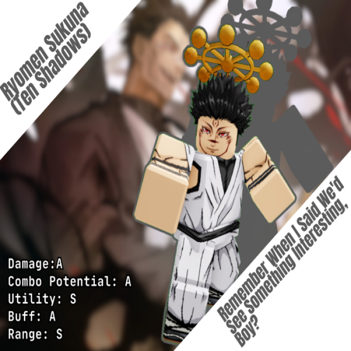 Sukuna Megumi Roblox decal