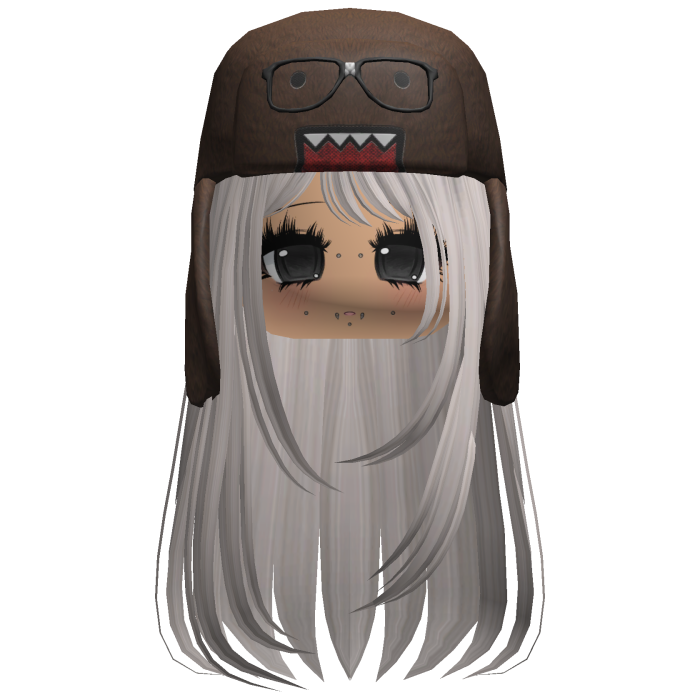 Domo Long Girl Hair Silver V4