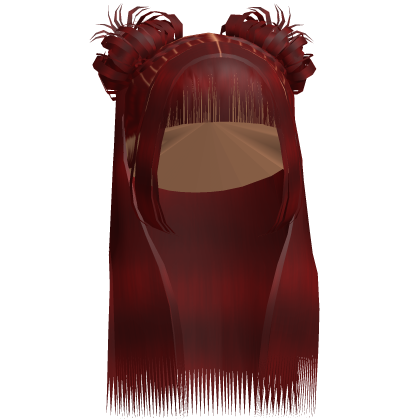 Braided Bun Bussdown Red