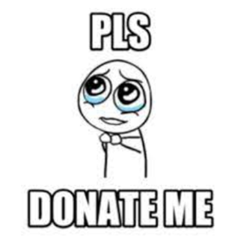 pls donate