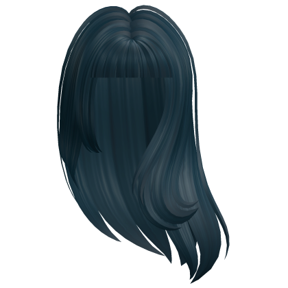 Voluminous Side Part Gyaru Hair (Blue) Roblox item
