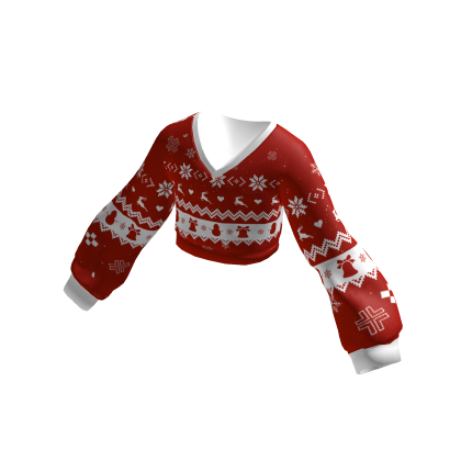 Christmas Sweater Red Snow thumbnail