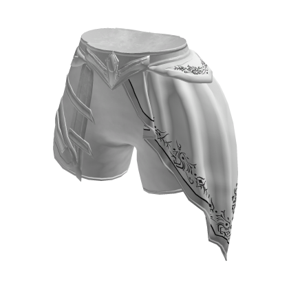 ✧♡✧ White Angel Asym Punk Shorts Cute Scarf thumbnail