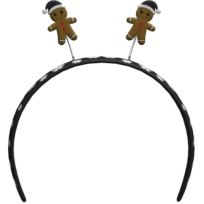 black christmas headband