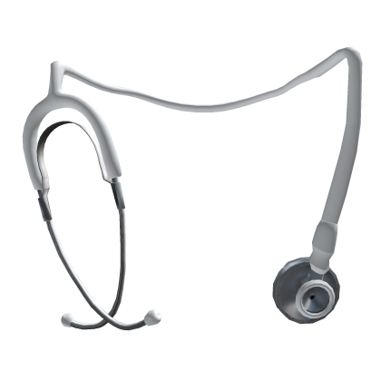 White Stethoscope Roblox item