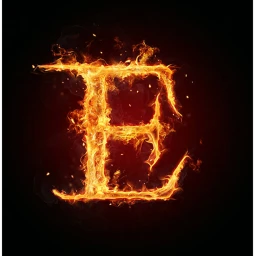 letter E icon