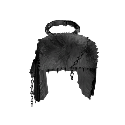 Black Ushanka Goth Style Roblox item