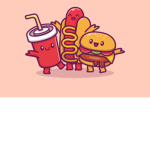 Eating boy
