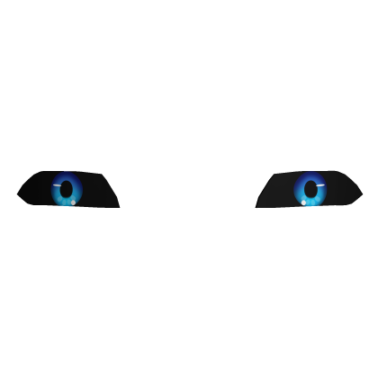 Blue Demonic Eyes (for man face) Roblox item