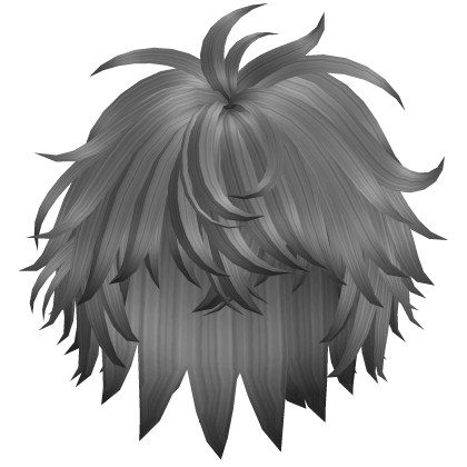 Alt Messy Shaggy Spiky Hair (Gray)