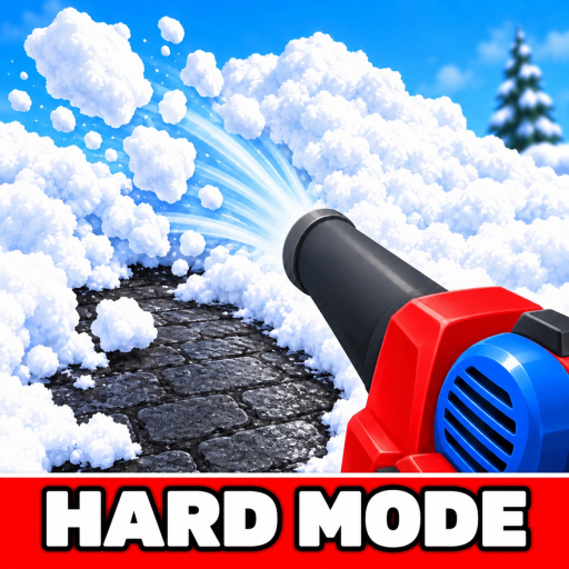 [🚨HARD🚨] Clean The Snow Roblox game