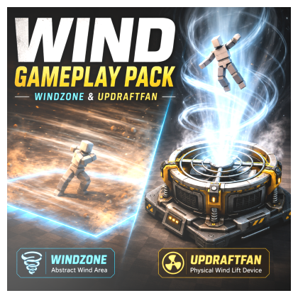 Wind Gameplay Pack (WindZone & UpDraftFan)