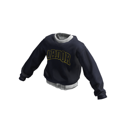 ardor* - logo crewneck (navy)