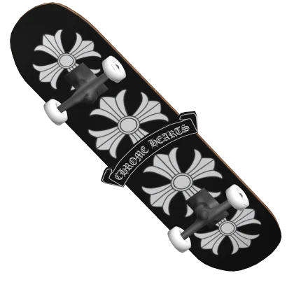 Chrome Hearts Skateboard | Roblox Item - Rolimon's
