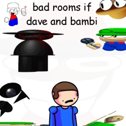 bad rooms if dave and bambi icon