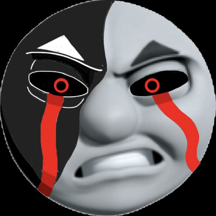 Horror Thomas' Face (2021 REMAKE) Roblox decal