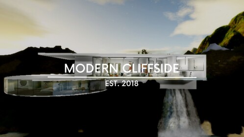 Modern Cliffside Mansion