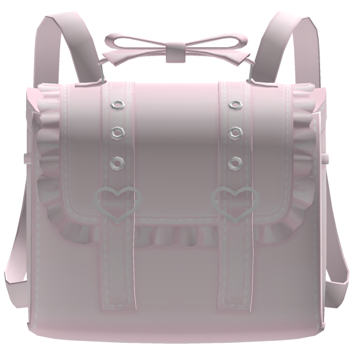 3.0 kawaii ruffled randoseru backpack in pink