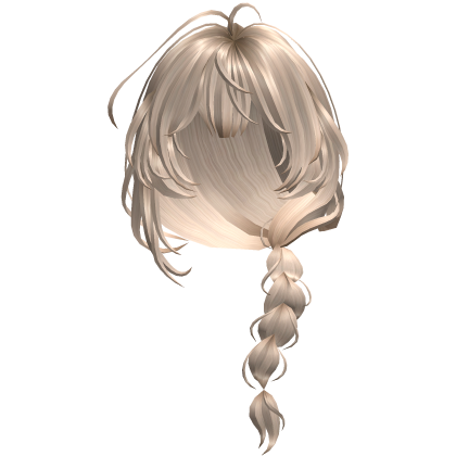 Blonde Side Braid