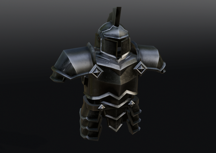 Roblox Elite Knight Armor Model Set preview 2