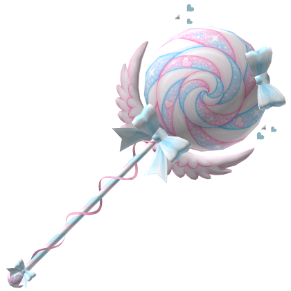 Angel Princess Cute Lollipop - Cotton Candy Pink Roblox item
