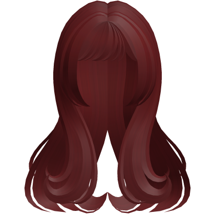 🐾 princess heart shape doll swirl hair red