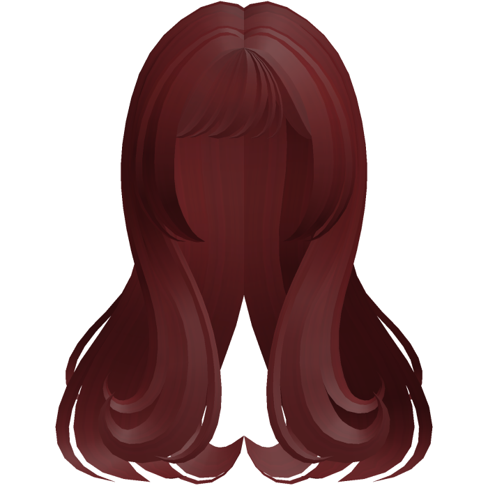🐾 princess heart shape doll swirl hair red
