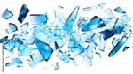 Several glass shards