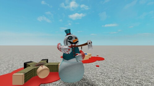 ⛄️Survival Evil SnowMan Simulator🪓 [ IV ]
