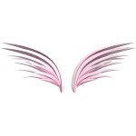 Soft Pink Wings of the Imperial Skies