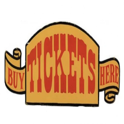 Ticket Booth Sign