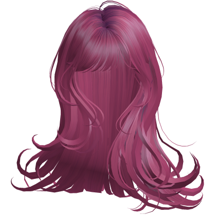 Silky Long Angelic Swirly Hair (Pink)
