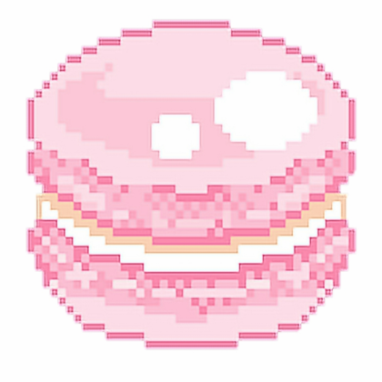 pixel macaroon Roblox decal