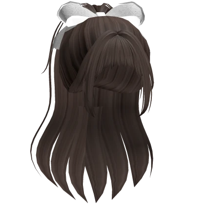 Voluminous Princess High Ponytail (Brown) Roblox item thumbnail