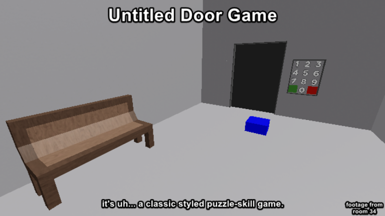 Untitled Door Game screenshot 1