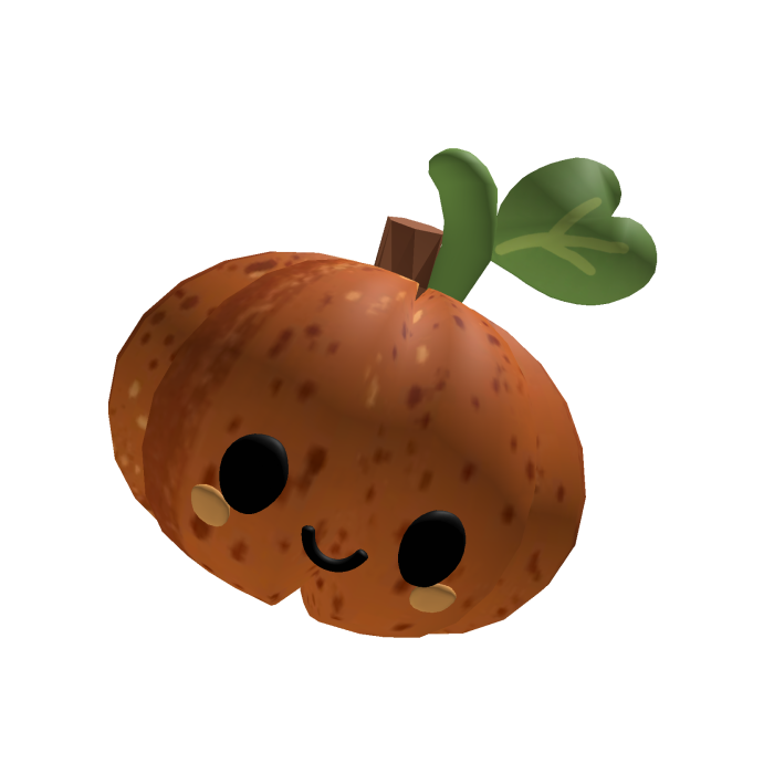 Happy Little Orange Freckled Pumpkin Sprout Buddy
