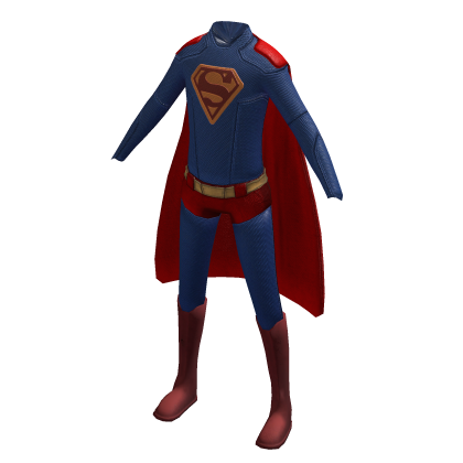 Super Duper Iconic Super Suit with cape thumbnail